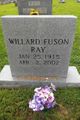  Willard Fuson Ray