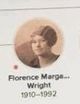  Florence Margaret <I>Wright</I> Knudsen