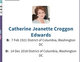  Catherine Jeanette <I>Croggon</I> Edwards