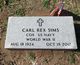 Carl “Rex” Sims Photo