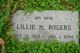  Lillie H. Rogers