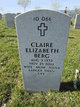Claire Elizabeth “Betty” Dion Berg Photo