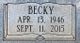 Rebecca Ann “Becky” Turney Matthews Photo