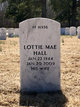 Lottie Mae Hall Photo