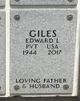  Edward Lynn “Ed” Giles