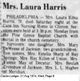  Laura Edna <I>Hitt</I> Harris