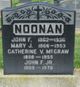  Mary <I>O'Callaghan</I> Noonan
