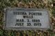  Bertha <I>Porter</I> Wills