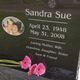  Sandra “Sue” <I>Harp</I> Williams