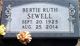  Bertie Ruth <I>Maynard</I> Sewell