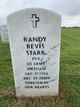 PV2 Randy Revis Starr