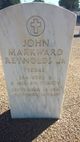  John Markward Reynolds Jr.