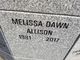 Melissa Dawn Allison Photo