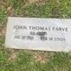  Elder John Thomas “Tommy” Farve Sr.