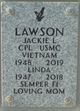 CPL Jack L. “Jackie” Lawson Photo