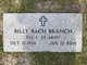 Billy Bach Branch Photo