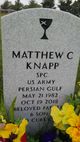 Matthew Christopher “Matt” Knapp Photo