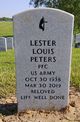 PFC Lester Louis “Buddy” Peters Photo