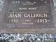  Joan <I>Calhoun</I> Wilder
