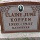  Elaine June Koppen