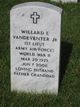 Willard Ezra Vandeventer Jr.