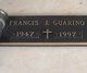 Profile photo:  Francis J “Frank” Guarino
