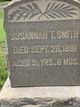  Susannah T <I>Clark</I> Smith