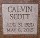 Calvin Scott Evans Sr. Photo