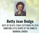  Betty Jean <I>Ward</I> Dodge