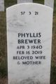 Phyllis Jeanette Wright Brewer Photo
