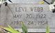  Levi Webb