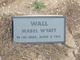  Mabel Wyatt Wall
