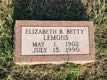 Elizabeth Blanche “Betty” Hamilton Lemons Photo