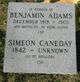  Benjamin “Old Uncle Ben” Adams