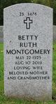Betty Ruth Montgomery Photo
