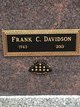  Frank C Davidson