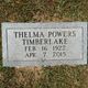Thelma Mildred Cooke Powers Timberlake Photo