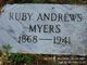  Ruby <I>Andrews</I> Myers