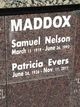  Samuel Nelson Maddox