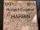  Robert Eugene Harbin