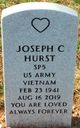 Joseph Carl “Joe” Hurst Photo