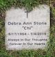 Debra Ann “Chi” Stone Photo