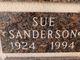  Sue Sanderson