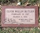 Clyde Rollin Butler Photo