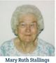 Mary Ruth Overton Stallings Photo