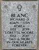  Richard Donald Blanc