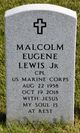 Malcolm Eugene Lewis Jr. Photo