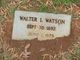  Walter L Watson
