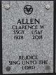 Clarence Ward “Al” Allen Photo