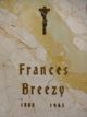  Frances “Brzesinski” <I>Siudzinski</I> Breezy